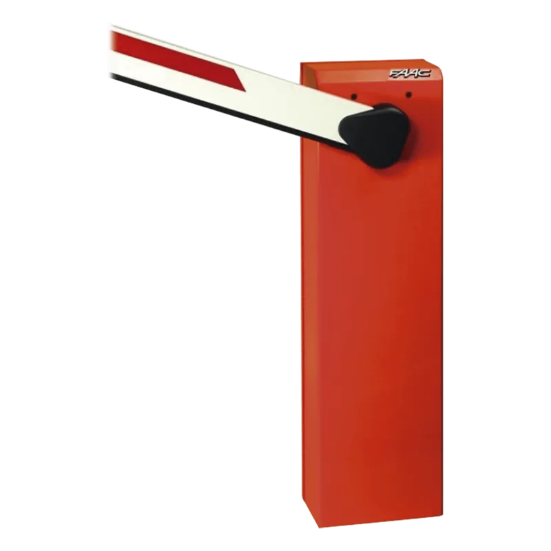 Kit de Barrera Vehicular Hidraulica FAAC 615 / Incluye Brazo de Perfil Rectangular de 3.8 metros / Ideal Para Accesos de Medio Flujo FAAC61538