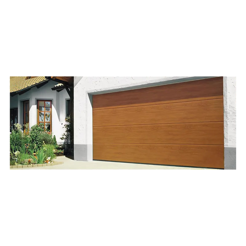 Puerta de Garage D/ Alta calidad / 8x8 pies / AISLADA / Estilo Americana / Imitacion Madera / Golden Oak / Linea Central . ACCESSPRO GARAGE88-W