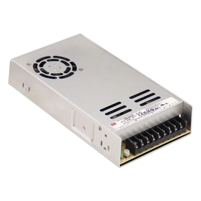 Fuente de Poder Industrial Conmutada 600W de Potencia, 24Vcc, 25A MEANWELL LRS60024