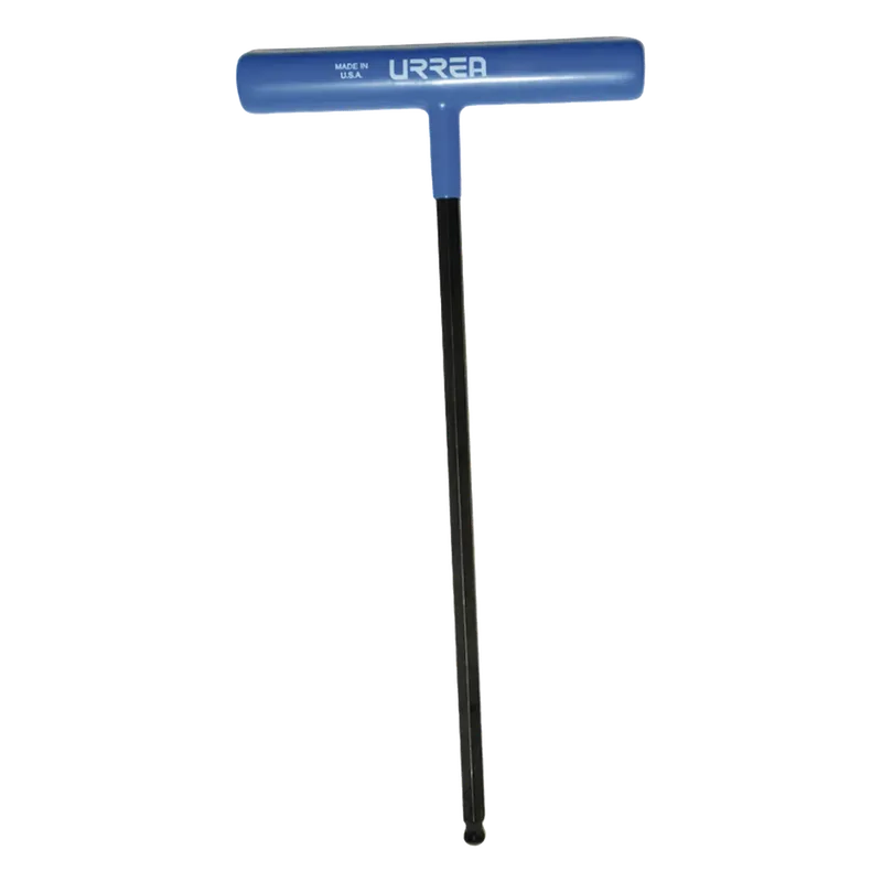 Llave hexagonal larga tipo "T"/ Punta de Bola Ergonómica / Métrica 8 mm. URREA SYS-465-20LBGP