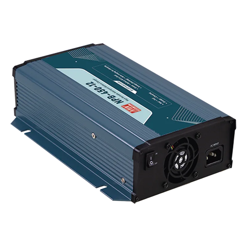 Cargador para Baterías de Plomo Ácido y Litio / 25A / 12V / Bancos de 90 a 300 Ah MEANWELL NPB45012