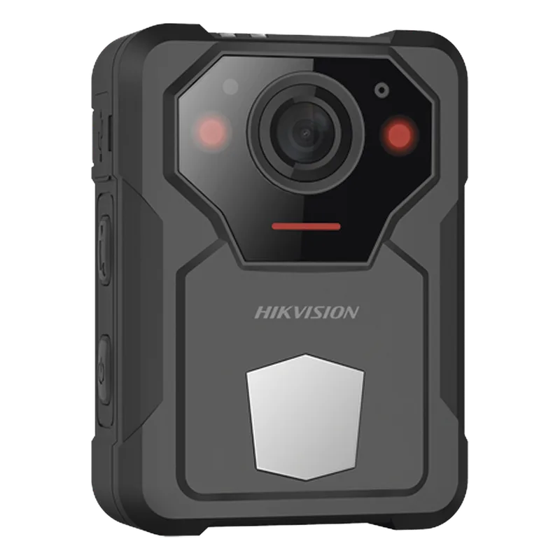 Body Camera Portátil / Grabación a 2K (4 Megapixel) / Fotos de Hasta 40 Megapixel / IP67 / H.265 / 64 GB de Almacenamiento / Microfono Integrado / GPS HIKVISION DS-MCW406/64G/GPS/NS