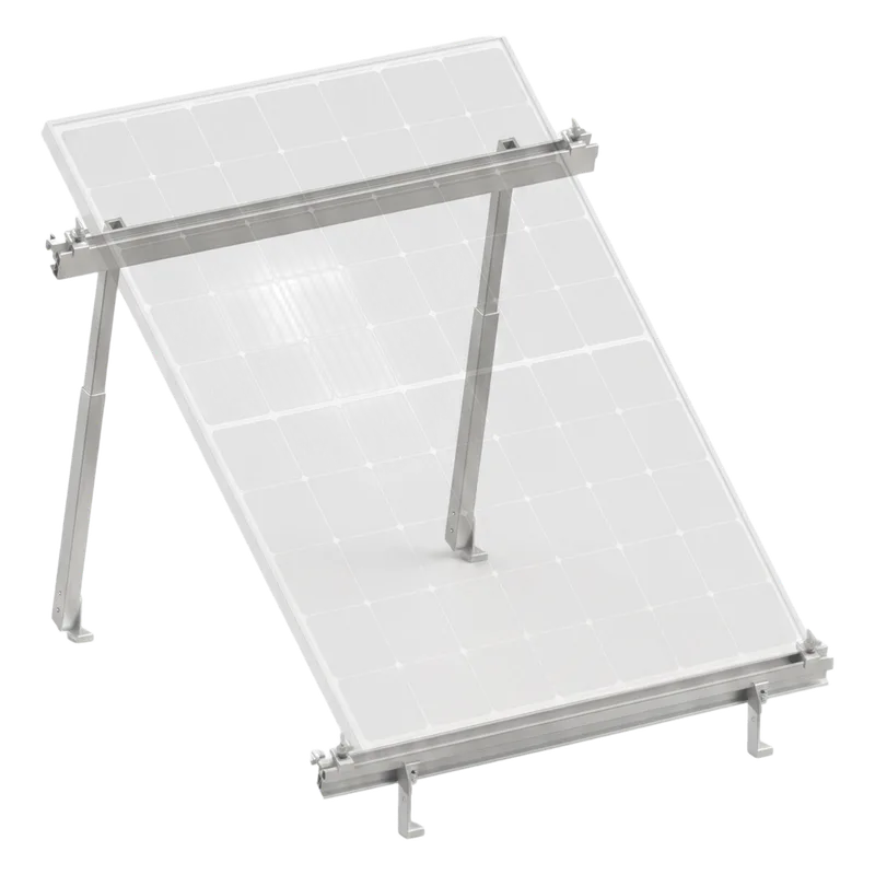 Montaje para Panel Solar, Riel "8" de 1400mm para Módulos con Espesor de 35mm, Velocidad de Viento Máx. 136km/h (20° a 45°) EPCOM POWERLINE VEKTOR8R1M