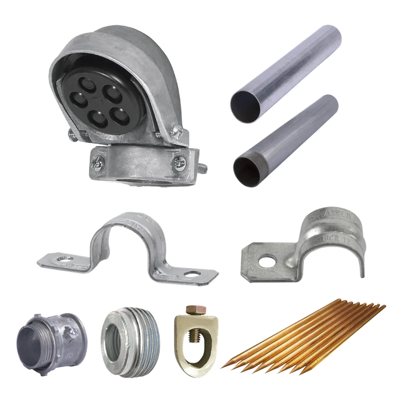 Acometida para instalación básica de CFE. JUPITER KIT-ACOMETIDA