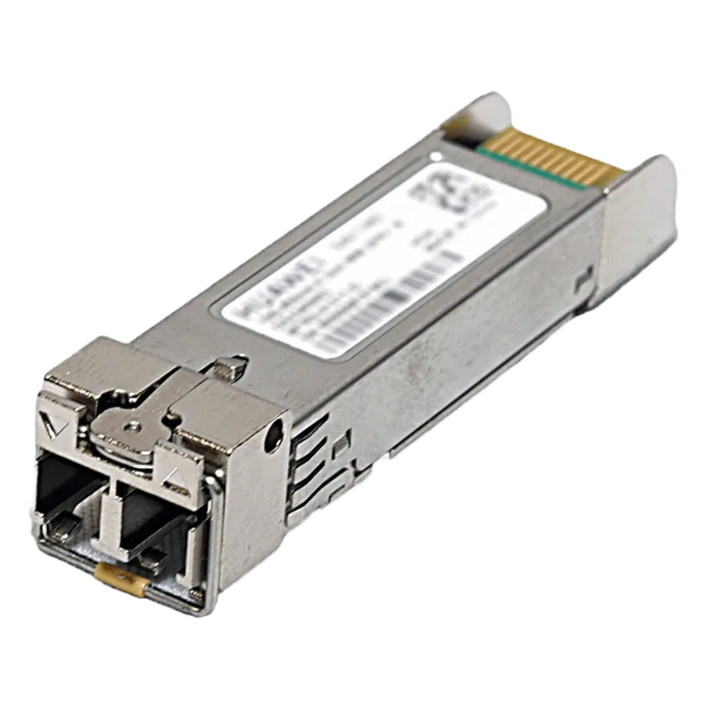 Transceptor Optico SFP+ MiniGibic / 10Gbps de velocidad / Monomodo / 1310nm / Hasta 10km de distancia / Conector LC HUAWEI OSX010000
