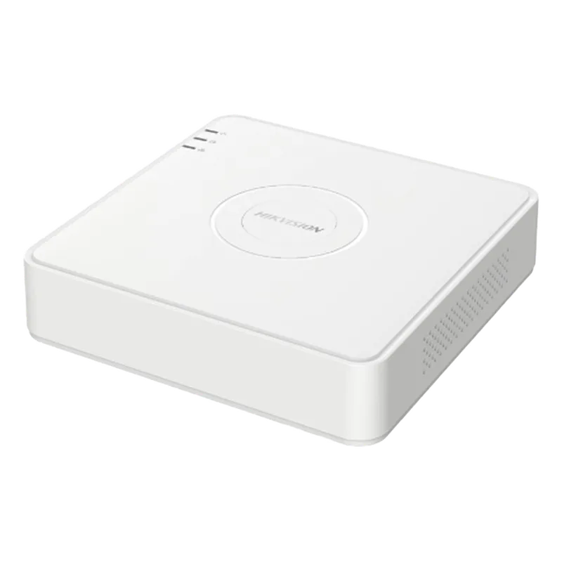 DVR 4 Canales TurboHD + 1 Canal IP / 2 Megapixel (1080p) Lite / Acusense Lite (Busqueda Inteligente Personas Vehiculos) / Audio por Coaxitron / 1 Bahia de Disco Duro / H.265+ / Salida de Vídeo Full HD HIKVISION DS-7104HGHI-M1(C)