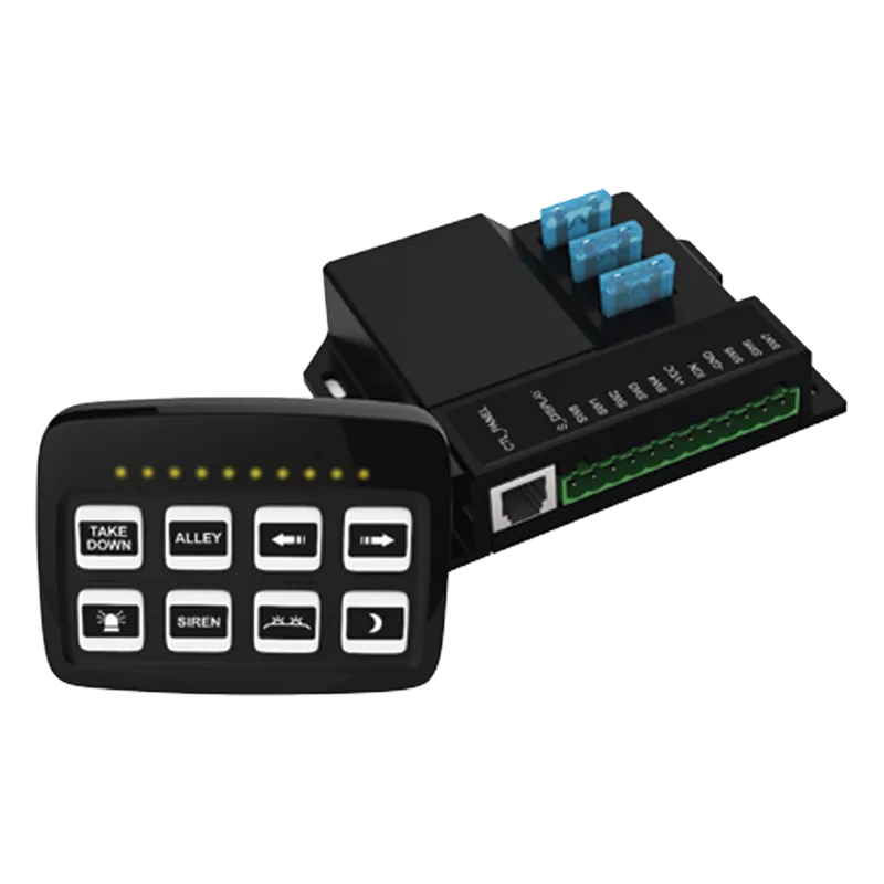 Controlador Universal de 8 interruptores, con Montaje Fijo y de Succión SIGNALPRO SP03