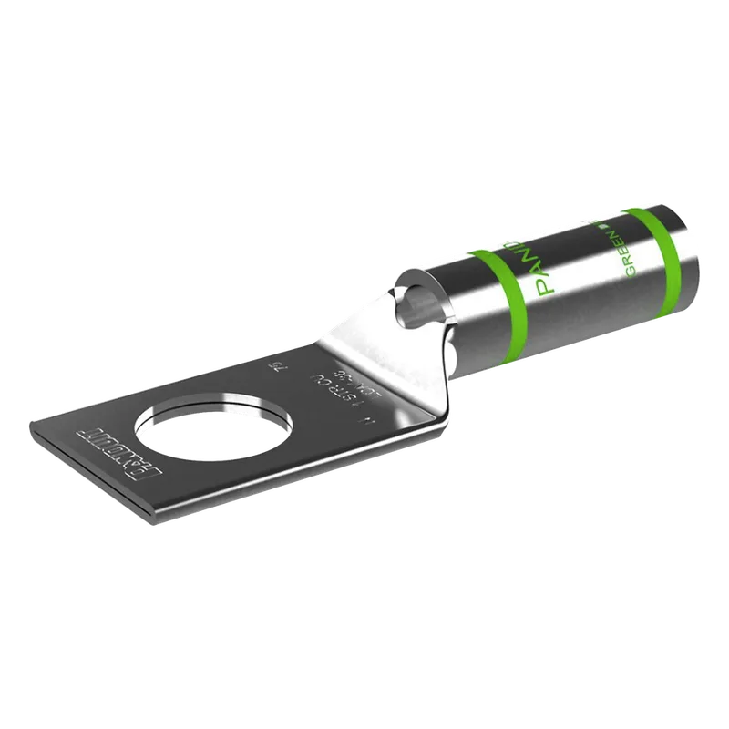 Zapata de compresión LCA1-38-E, para cal. 1 Awg, Barreno para tornillo prisionero de 3/8, 1 Pieza PANDUIT