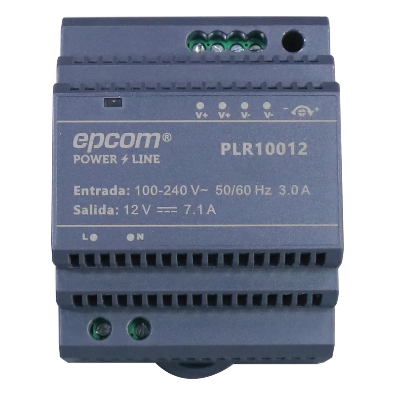 Fuente de alimentación de 12 Vcc / 7.1 A / 85.2 W EPCOM POWERLINE PLR-100-12