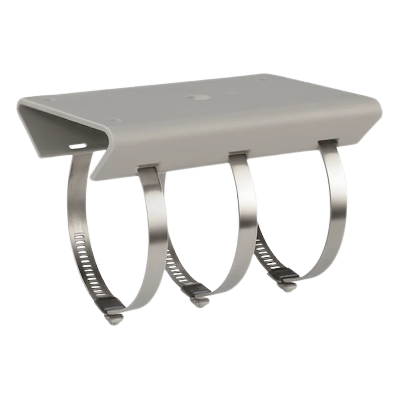 Montaje para Poste Vertical / Diametro de 67 a 127 mm / Acero Galvanizado (SUS304) / Color Blanco HIKVISION DS-1275ZJ/HWB