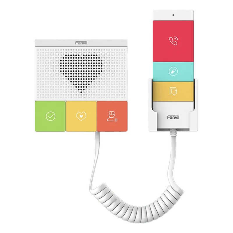 Intercomunicador SIP para Hospital/Asilos, 6 botones, antibacterial, 1 Relevador integrado FANVIL Y501Y