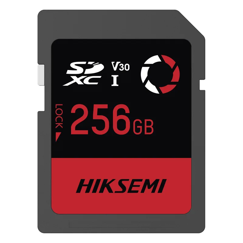 Memoria SD / 256 GB / 180 MB/s Lectura / 150 MB/s Escritura / V30 U3 / Para Drones y Cámaras de Acción / HIKSEMI CAPTURE E30 HIKSEMI by HIKVISION HS-SD-E30/256G