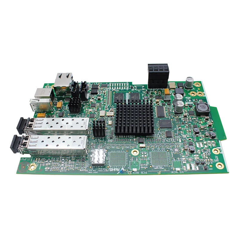 Módulo de comunicación de red de alta velocidad con interfaz combinada de cable y fibra óptica monomodo para NOTI-FIRE-NET de paneles Notifier HS-NCM-WSF-2