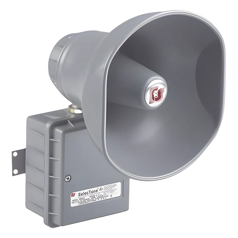 Altavoz amplificado SelecTone® de 15 W, para ubicaciones peligrosas Aprobado por CSFM y listado UL y cUL , 120 Vca, gris FEDERAL SIGNAL INDUSTRIAL 300GC-120