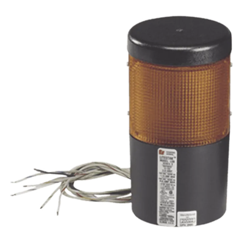 Módulo de Luz de Estado Incandescente, Voltaje de 24 Vdc, Color Ámbar con patrones de destello Flash o Estacionario / Tipo 1 / Uso Interior FEDERAL SIGNAL INDUSTRIAL LSL-024-A