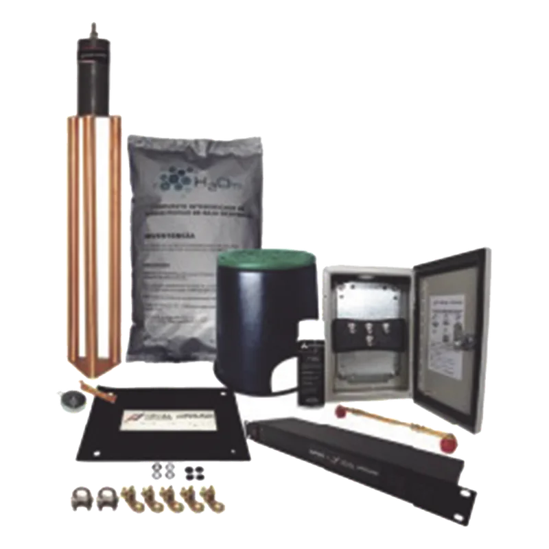 Kit de Tierra Física Recomendada para Cuartos de Telecomunicaciones (Data Center). TOTAL GROUND KIT-MASTER-TG-SITEV2