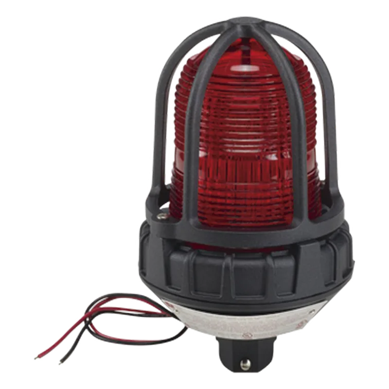 Luz estroboscópica para ubicaciónes peligrosas, montaje tipo tubo, 120 VCA, color Rojo FEDERAL SIGNAL INDUSTRIAL 151XST-120-R