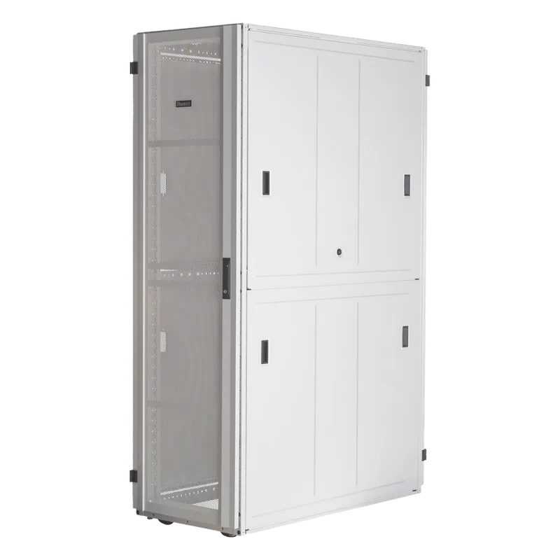 Gabinete FlexFusion™ XGL (Light) para Centros de Datos, 42 UR, 800 mm de Ancho, 1070 mm de Profundidad, Fabricado en Acero, Color Blanco PANDUIT XGL84212W