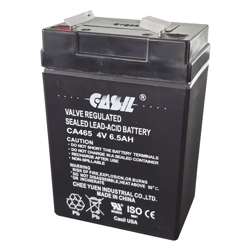 Batería de respaldo sellada de plomo-ácido de 4V y 6.5 Ah para comunicadores Resideo LTEM-PA y LTEM-PV HONEYWELL HOME RESIDEO R30011454