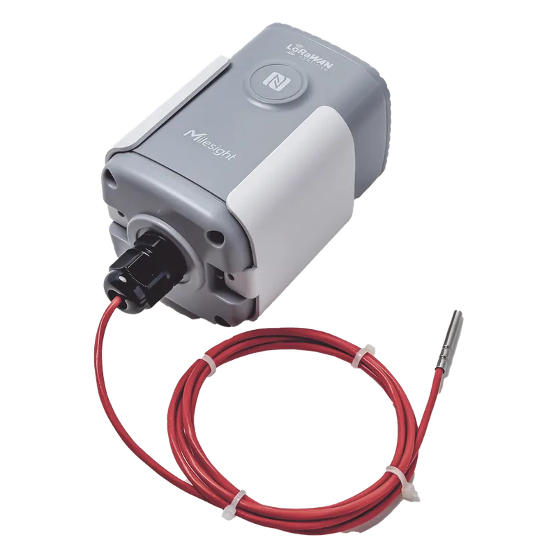 Sensor Industrial de Temperatura y Humedad con LoRaWAN (hasta 500°C) MILESIGHT EM500-PT100-500C