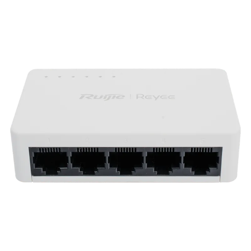 Switch no administrable, Visible en la Topología de la Nube, 5 puertos Gigabit 1G RUIJIE RG-ES05G-L