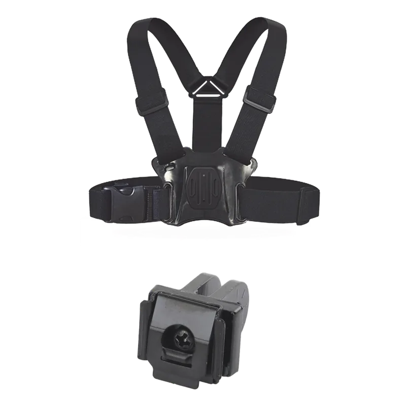 Kit de Arnes de Pecho y Adaptador para Body Cam HIKVISION / Compatible con DS-MH2311 y DS-MCW406. DS-MH1711-HM/K