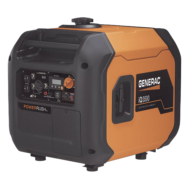 Generador Inversor Portátil a Gasolina 3kW, 120Vca , Arranque Eléctrico GENERAC IQ3500