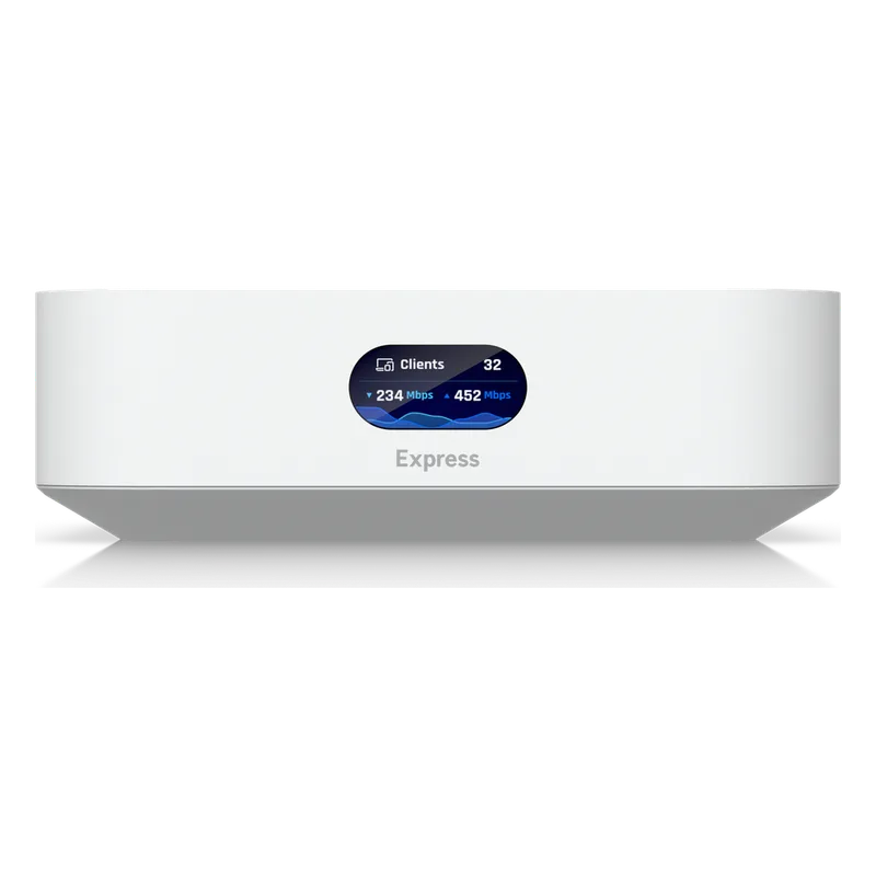 UniFi Express UX Cloud Gateway Compacto con WiFi 6, Ejecuta UniFi Network, Alimenta una Red Completa o Funciona como Punto de Acceso UBIQUITI