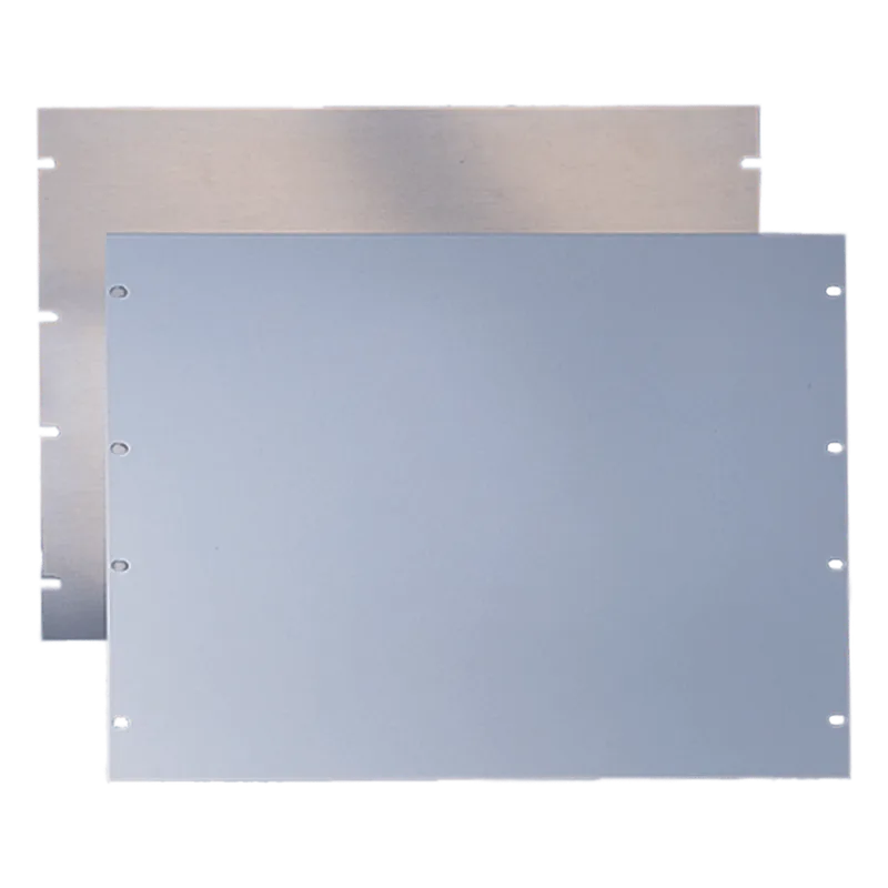 Tapa Ciega Para Rack Estándar de 19in, Plano, de Aluminio, 3 UR HOFFMAN P19RP3UA