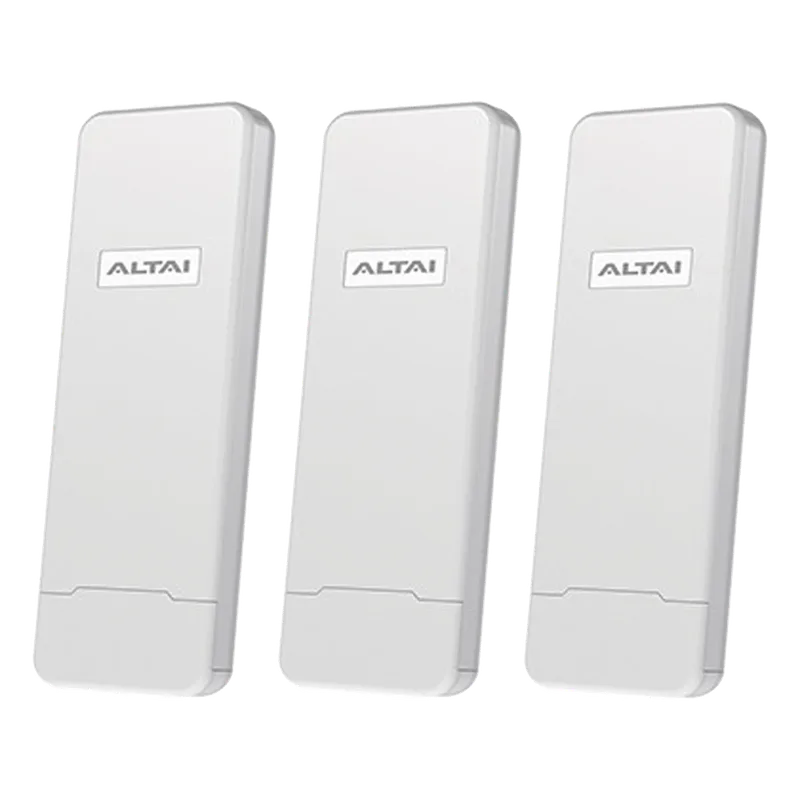 Kit WiFi para Hotspot Comunitario (3 AP) / Cobertura hasta 800 m / Nube Gratuita / Ideal para Iniciar WISP / 128 Usuarios por AP ALTAI TECHNOLOGIES 3-PACK-C1N