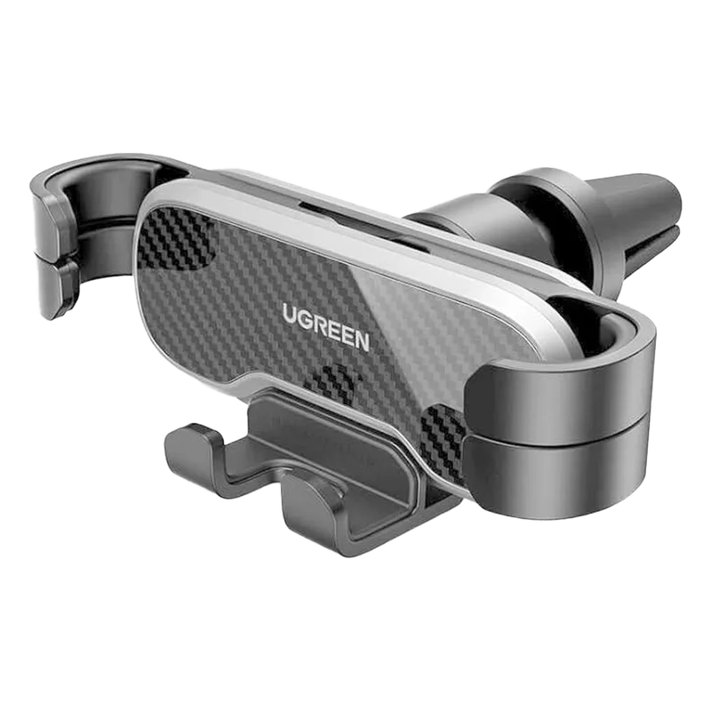 Soporte de Teléfono para Rendija de Ventilación | Tecnología Gravity Drive | Rotación de 360° | Suspensión por Goma | 5 Puntos de Sujeción | Compacto | Ajustable | Estable | Compatible con Rejilla de Ventilaci UGREEN 80539