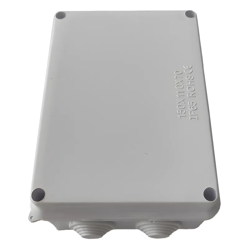 Caja de Derivación-Conexión para Exterior IP65 con 10 Entradas / 150 x 110 x 70 mm / Sellado Seguro con Empaque + 4 Tornillos / Resiste Agua, Polvo y Sol Directo LINKEDPRO LP-WBX-150