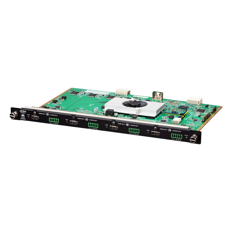 Tarjeta de Salida HDMI | 4 Puertos | HDCP 1.4 | EDID Expert | Compatible con Audio | Compatible con VM1600A ATEN VM8824