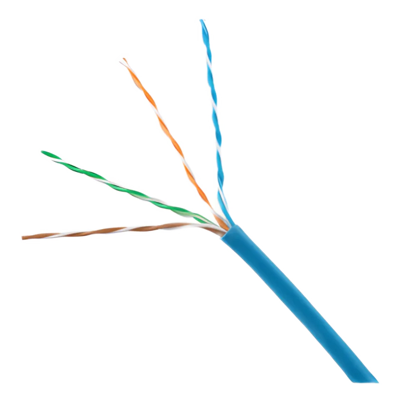 Bobina de Cable UTP 305 Metros (1000 Pies) de Cobre, TX6000? PanNet, Azul, Categoría 6 (24 AWG), CMP (Plenum), de 4 Pares PANDUIT PUP6C04BU-W