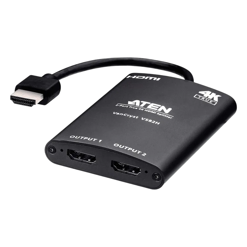 Distribuidor HDMI True 4K de 2 puertos ATEN VS82H