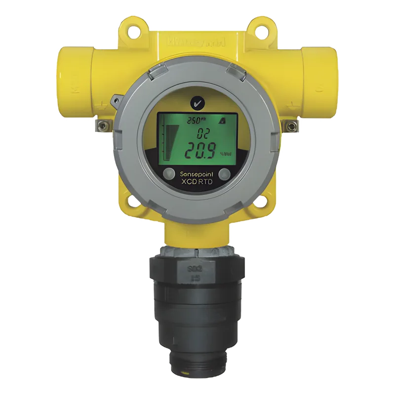 Detector de gas fijo remoto con sensor de oxígeno 0 a 25%, carcasa de aluminio, para áreas Clase I División 2, serie Sensepoint XCD RTD HONEYWELL ANALYTICS SPXCDULNO2R