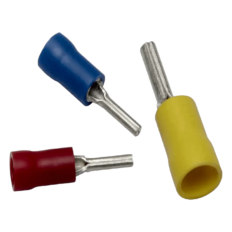 Terminal aislada tipo pin para calibre 12 - 10 AWG. HUBBELL BURNDY HUB-PTV-10