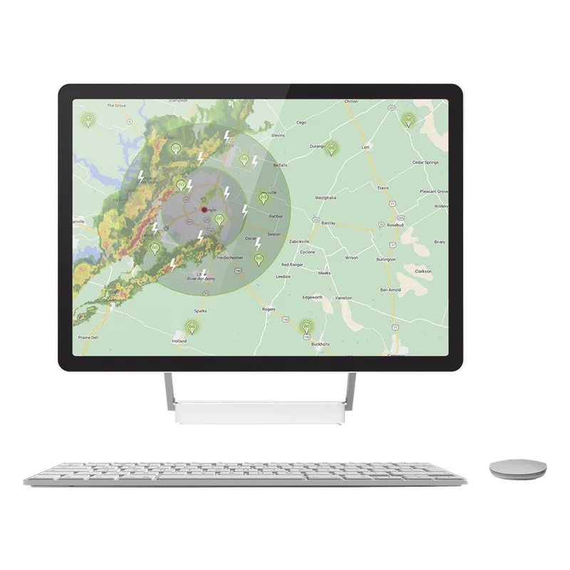 Servidor de comunicaciones SmartMsg - Licencia de software - con panel CenterPoint FEDERAL SIGNAL INDUSTRIAL CS-CENTERPOINT