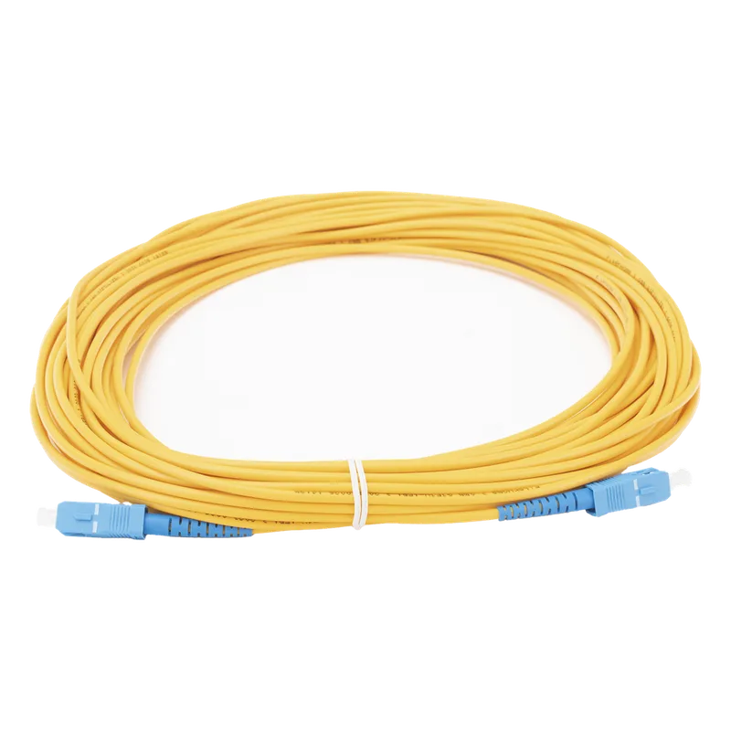 Jumper de Fibra Óptica Monomodo SC/UPC-SC/UPC Simplex de 10 Metros (32.81 Pies), 3mm LINKEDPRO BY EPCOM LPSM3SCUSCUS10