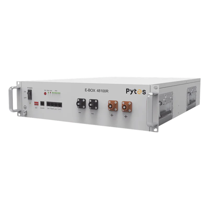 Batería de Litio Hierro Fosfato (LiFePO4) de 5.12 Kwh, 51.2 Vcc, 100Ah PYTES EBOX48100R