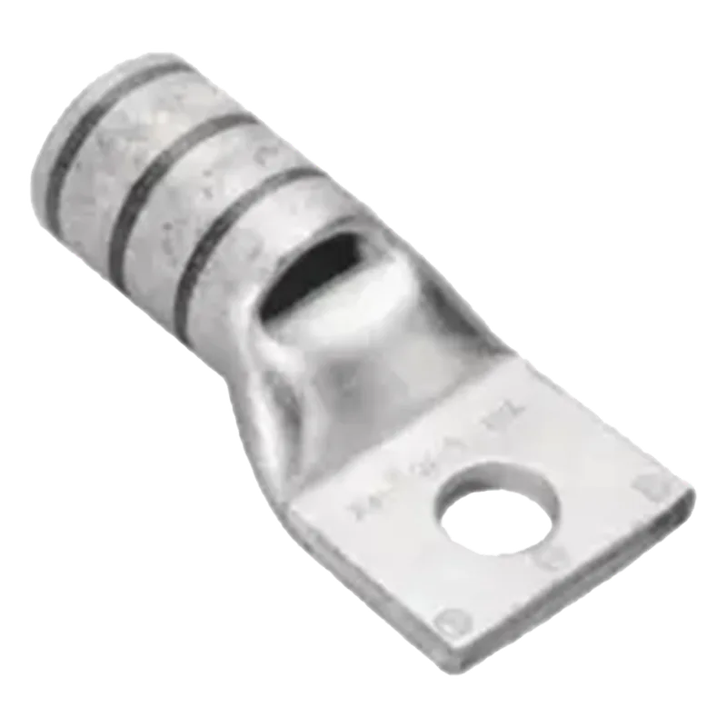 Terminal de Compresión de Ojillo para Tornillo 1/4 y Cable 2 AWG. HUBBELL BURNDY HUB-YAV-2CL-TC1-4FX