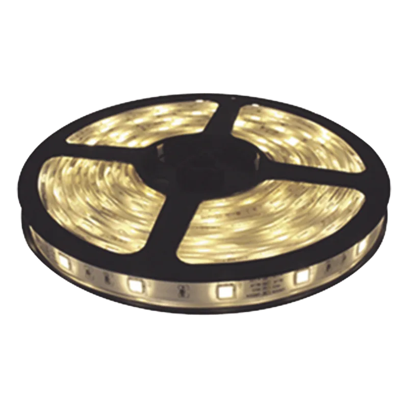 Tira Led de 5 m / Cálido / Uso Interior / Potencia 22 W / 900 lm/ 12 V CD / IP 20. JWJ JLTL-5050-IP20-C