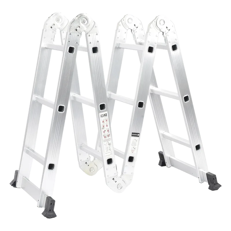 Escalera Multiposiciones de Aluminio de 3.52 Metros, Soporta 150 kg PRECISION PST-H10-003
