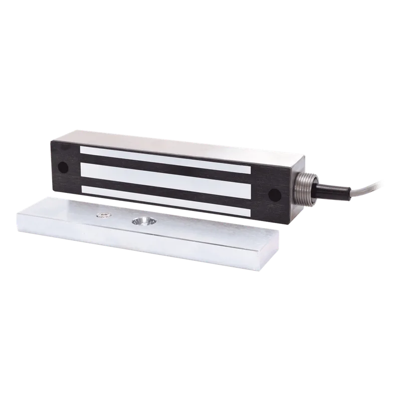 Chapa Magnetica 600 Lbs Para Uso en Exterior / IP65 / Con Cordón Armado ENFORCER SECOLARM E942FC600AR
