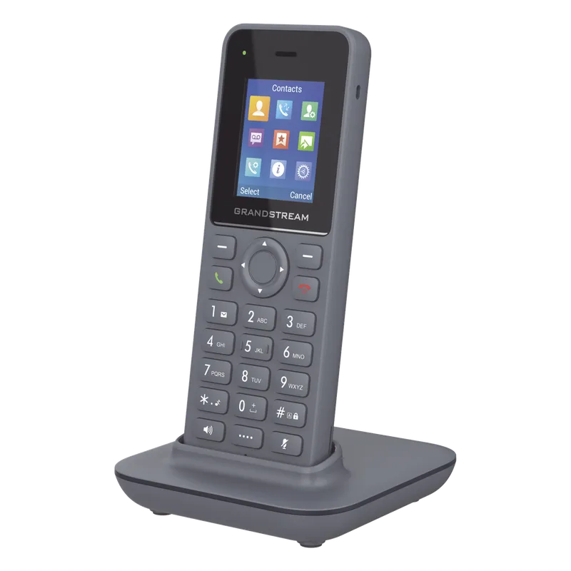 Teléfono Inalámbrico DECT HD, Hasta 20 cuentas SIP por sistema, Conferencia de audio de 3 vías, Audio HD GRANDSTREAM DP725