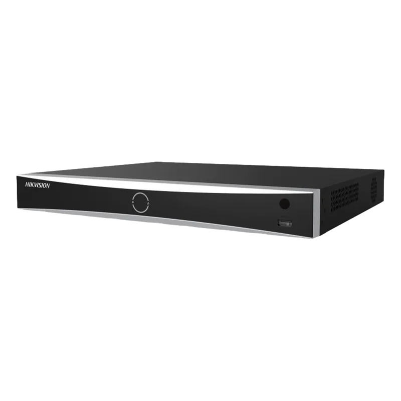[Acusearch] NVR 12 Megapixel (4K) / 8 canales IP / 8 Puertos PoE+ / AcuSense (Evita Falsas Alarmas) / Reconocimiento Facial / 2 Bahías de Disco Duro / HDMI en 4K / Alarmas I/O / 300 Metros PoE Modo Extendido HIKVISION DS-7608NXI-K2/8P(D)
