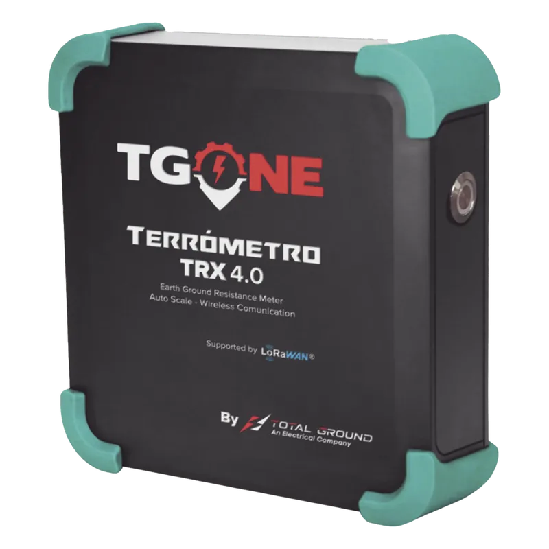 Medidor inalámbrico de Resistencia a Tierra ( Terrómetro ) con LoRaWAN. TOTAL GROUND TG-TRX-4.0B-LRW