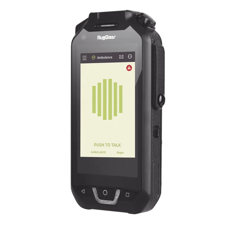 Kit Radio PoC LTE RugGear RG750 con Licencia TASSTA SMART GRATIS Primer Año RG750-TSMART
