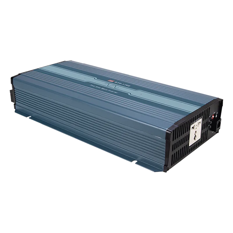 Inversor de Corriente de Onda Pura / Entrada 12 Vcd / Salida 1500 W 110 Vca 60 Hz MEANWELL NTS1700112US