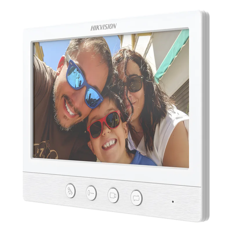Monitor adicional 7" para Videoportero TurboHD / Botónes Mecanicos / Compatible con DSKIS212 / DSKB2412TIM HIKVISION DS-KH2230T